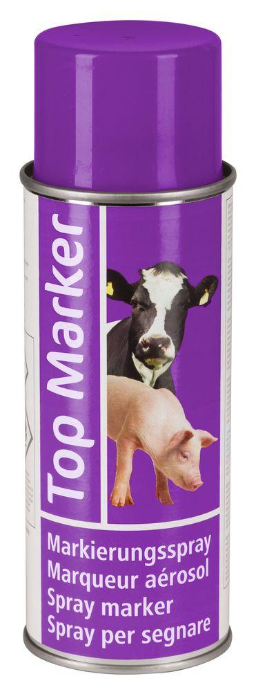 Спрей для маркировки животных TopMarker фиолетовый - 500мл - фото 1 - id-p149933338