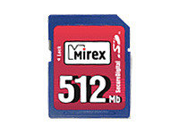 Карта памяти SD 512MB Mirex
