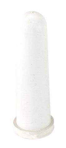 Соска для телят белая для ведер-поилок с крестообразным отверстием, 100мм - фото 1 - id-p149933420