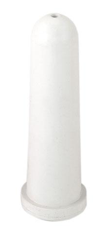 Соска для телят белая для кормовых автоматов, с круглым отверстием, 100мм - фото 1 - id-p149933422