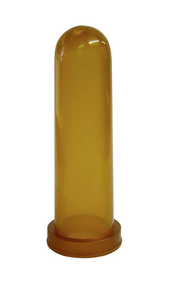 Соска для телят с крестообразным отверстием, каучук, медового цвета 100мм - фото 1 - id-p149933424