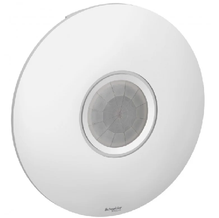 Датчик движения потолочный, 2000 Вт, 360°, цвет Белый (Schneider Electric ATLAS DESIGN)