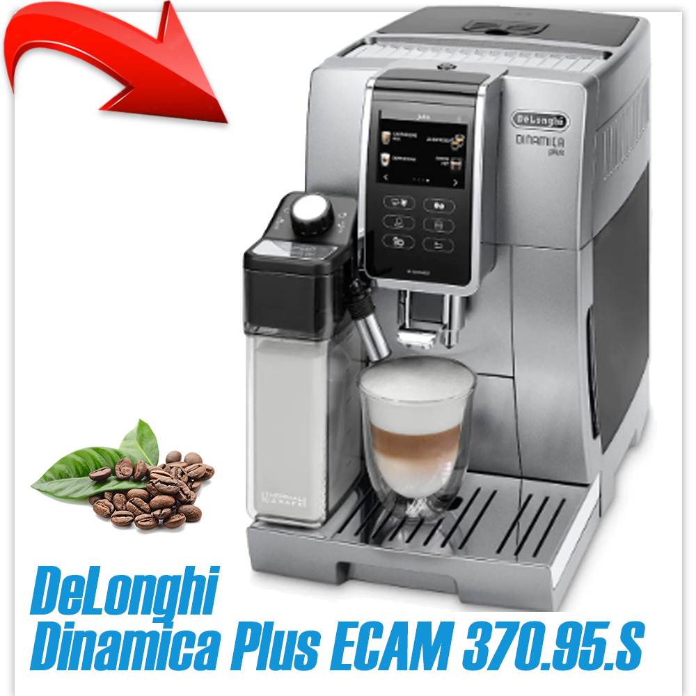 Эспрессо кофемашина DeLonghi Dinamica Plus ECAM 370.95.S