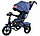 Детский трехколесный велосипед Trike Super Formula Sport, Bluetooth, USB (синий джинс), фото 3