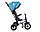 Детский трехколесный складной велосипед QPlay Rito (зеленый), фото 3