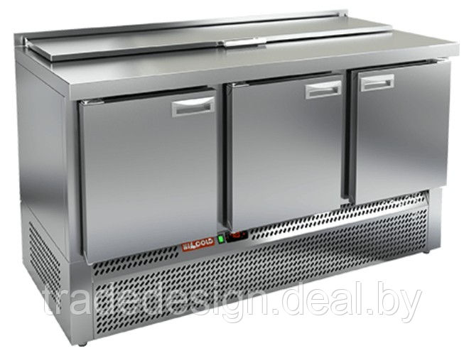Холодильный стол для салатов HICOLD SLE1-111GN (1/3) - фото 1 - id-p149974342