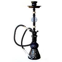 Кальян HOOKAH "Солнце", 1 трубка 53 см.(чёрный)