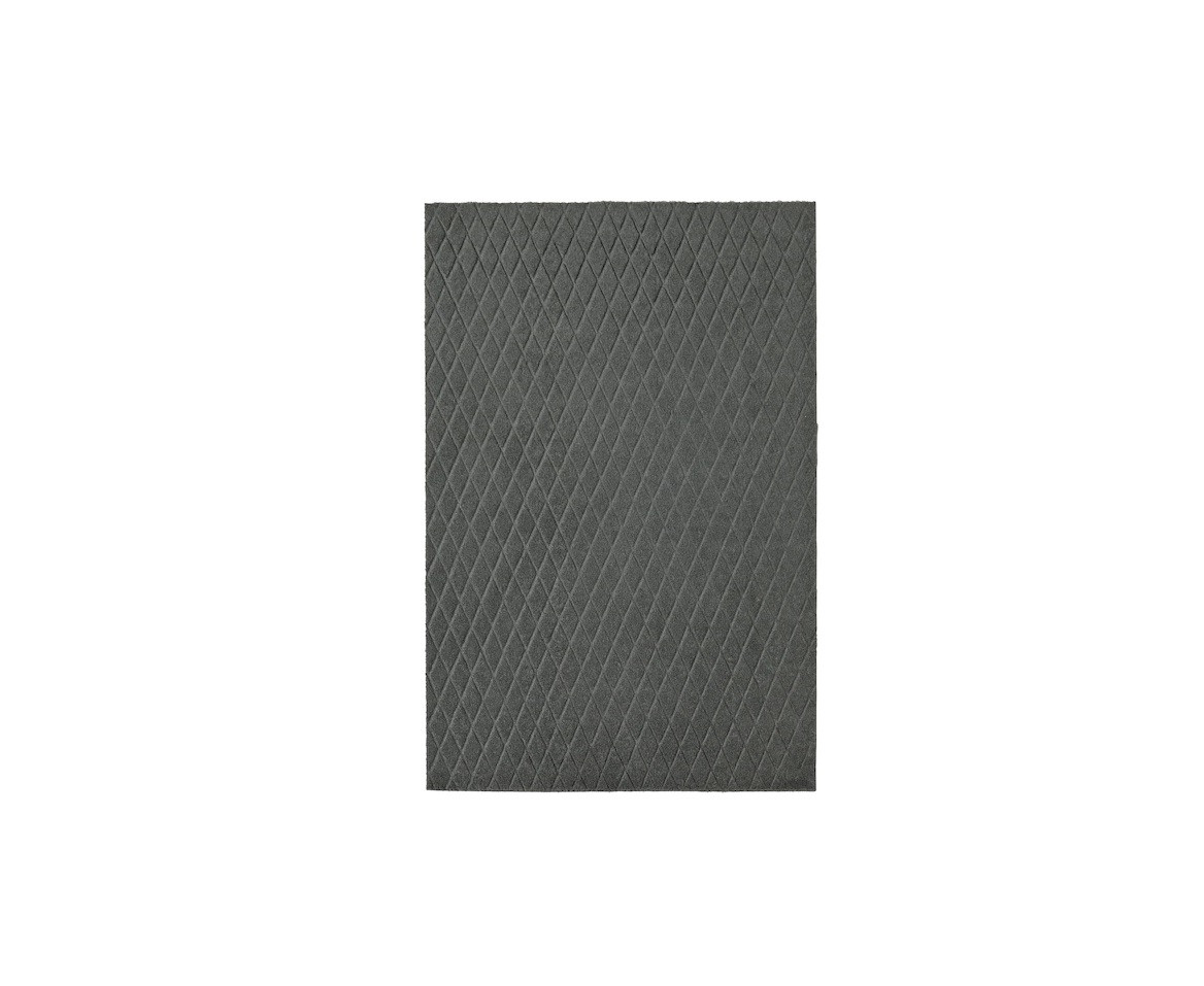 IKEA/ ОСТЕРИЛЬД Придверный коврик для дома, темно-серый60x90 см