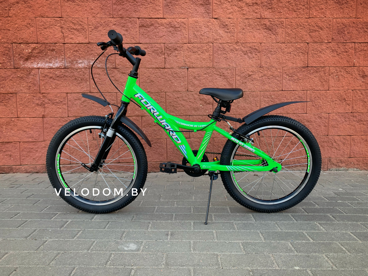 Велосипед детский Forward Comanche 20" 1.0 зеленый
