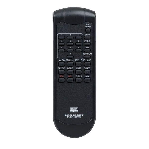 DAP-Audio UBR-180BT SD/MMC/USB/Bluetooth проигрыватель с функцией записи - фото 4 - id-p150020588