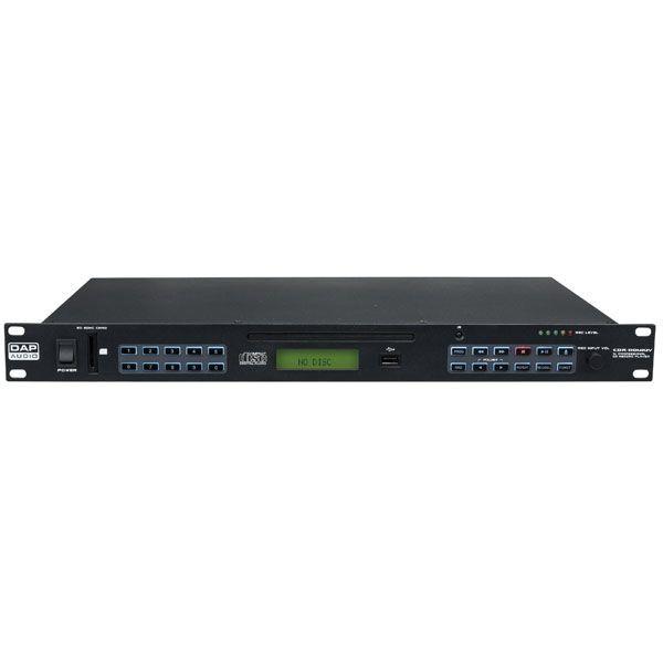 DAP-Audio CDR-110 MKIV CD/SD/MMC/USB проигрыватель с функцией записи в рэковом исполнении - фото 1 - id-p150022803