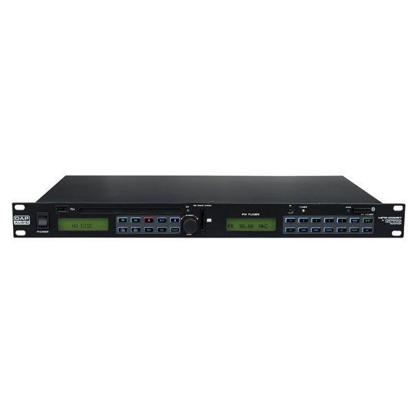 DAP-Audio MPR-200BT CD/USB/SD/Bluetooth проигрыватель с тюнером и функцией записи, рэковый - фото 1 - id-p150024431