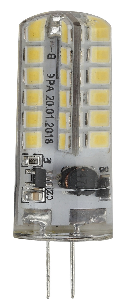 Лампа светодиодная ЭРА LED JC-3,5W-12V-827-G4 (диод, капсула, 3,5Вт, теплый свет, G4) - фото 2 - id-p150032783