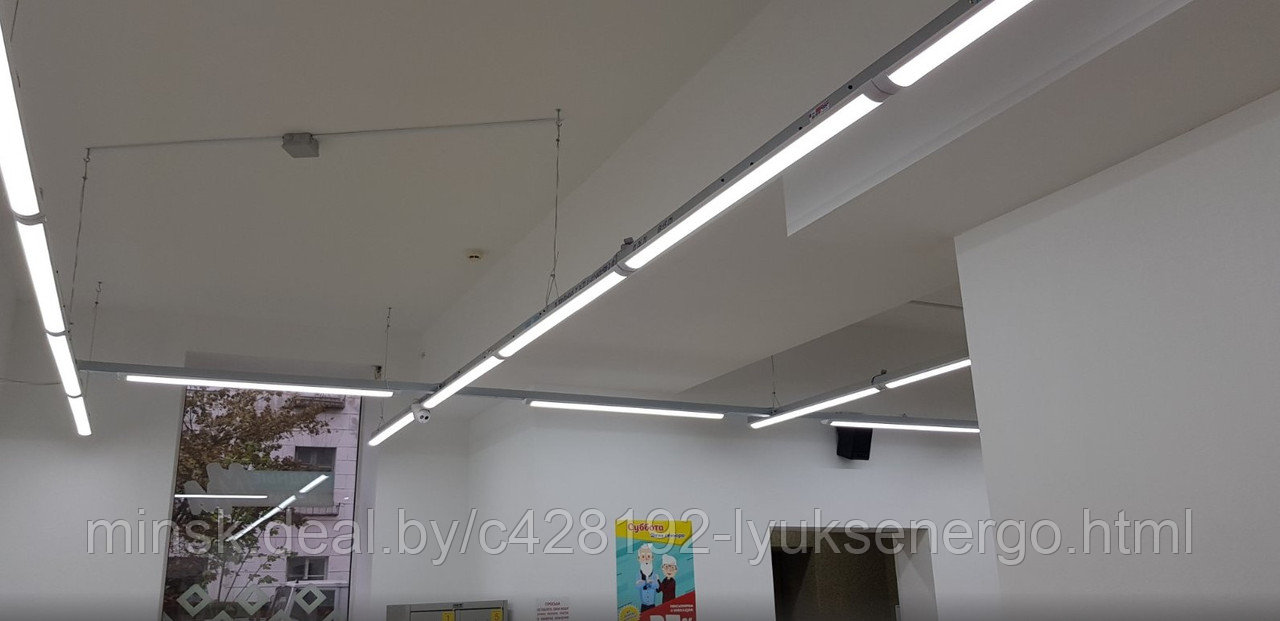 LU2 Smartbuy 18W 6400К матовый (SBL-LU2-18W)/20 IP20 светодиодный (LED) светильник 600х75х22мм - фото 4 - id-p150038973