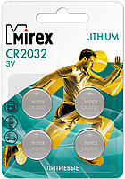 Батарейка Mirex Lithium CR2032 BL.5 5BP