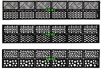 Трафарет для декора ногтей. # NK-02