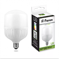 Лампа светодиодная Feron LB-65 E27-E40 30W 4000K энергосберегающая 25818