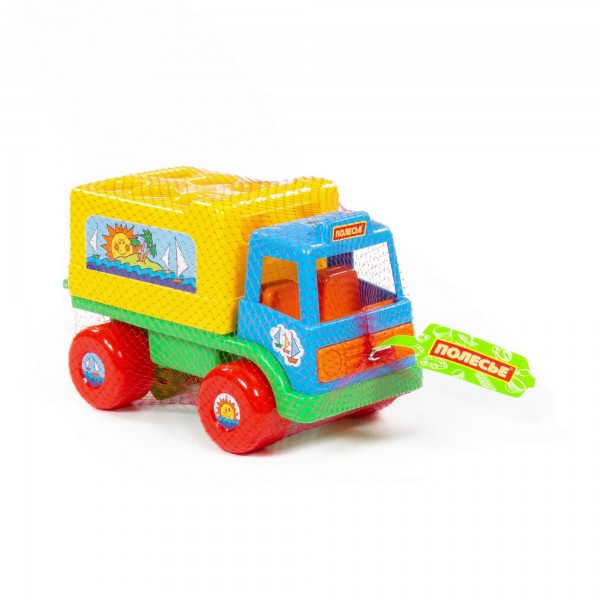 Детская развивающая игрушка-сортер грузовик "Забава" (в сеточке) арт. 6370 Полесье - фото 10 - id-p150111693