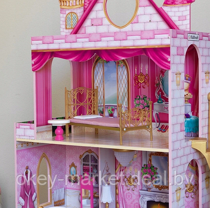 Кукольный домик KidKraft Розовый Замок, фото 3