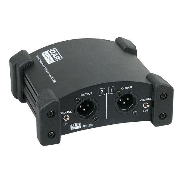 DAP-Audio PDI-200 пассивный ди-бокс, 2 канала - фото 2 - id-p150134701