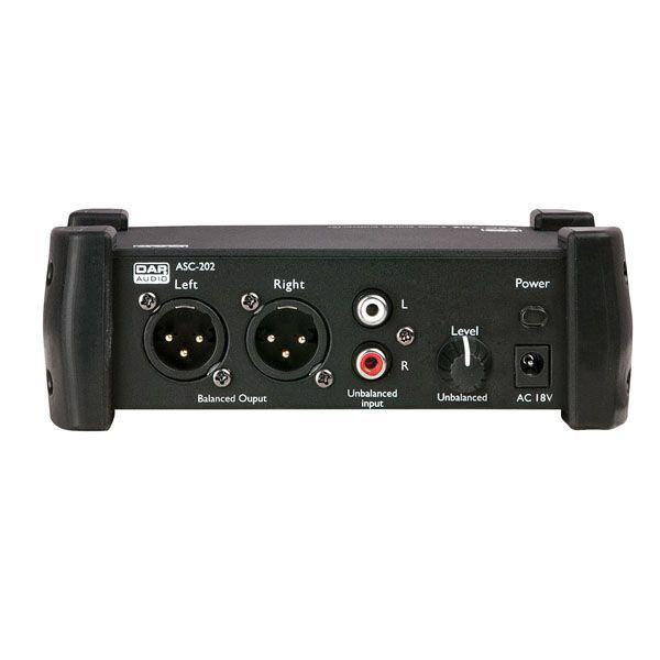 DAP-Audio ASC-202 реверсный конвертер балансного / небалансного сигнала - фото 3 - id-p150134749