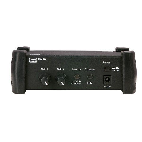 DAP-Audio PRE-202 микрофонный предварительный усилитель - фото 3 - id-p150134792