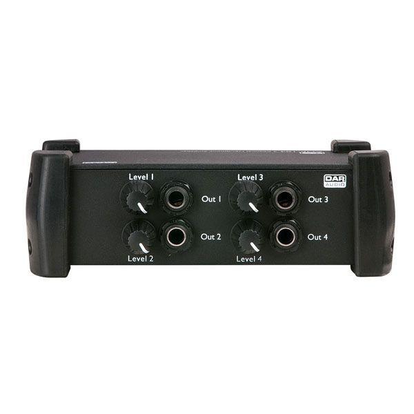 DAP-Audio AMP-104 усилитель для наушников, 4 канала - фото 2 - id-p150134801