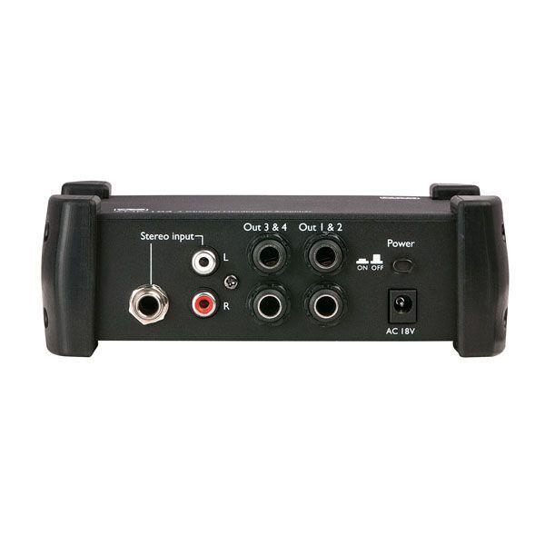 DAP-Audio AMP-104 усилитель для наушников, 4 канала - фото 3 - id-p150134801