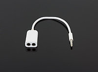 Адаптер mini jack 3.5 мм 4 pin на 2x 3pin mini jack 3.5 mm SiPL AK289