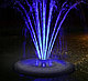 Садовый фонтан для пруда на солнечных батареях Led RGB SiPL ZD70G, фото 8