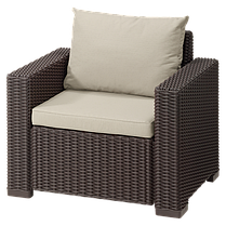 Комплект мебели Keter California 3 Seater, графит, фото 3