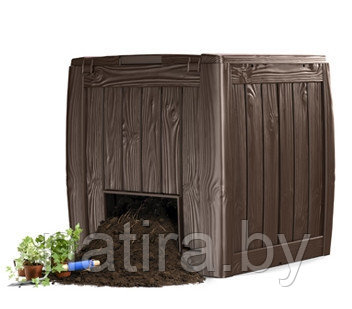 Компостер садовый Keter Deco Composter, коричневый