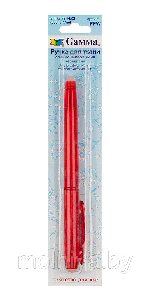 Ручка для ткани PFW красная 1 шт. - фото 1 - id-p150147533