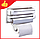Кухонный держатель для бумажных полотенец, пищевой пленки и фольги Triple Paper Dispenser, фото 6