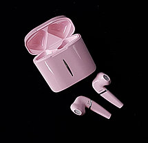 Беспроводные наушники HX03 TWS Розовый, фото 2