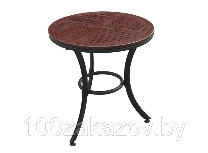 Стол для дачи 0803 Деревянный круглый стол для дачи - фото 1 - id-p38123832