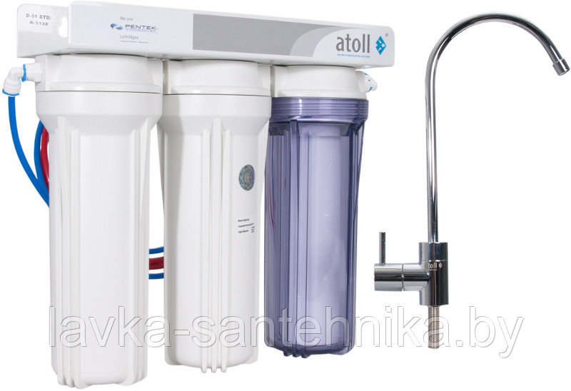 Система проточной очистки воды Atoll D-31h STD (А-313Er) - фото 1 - id-p150156087