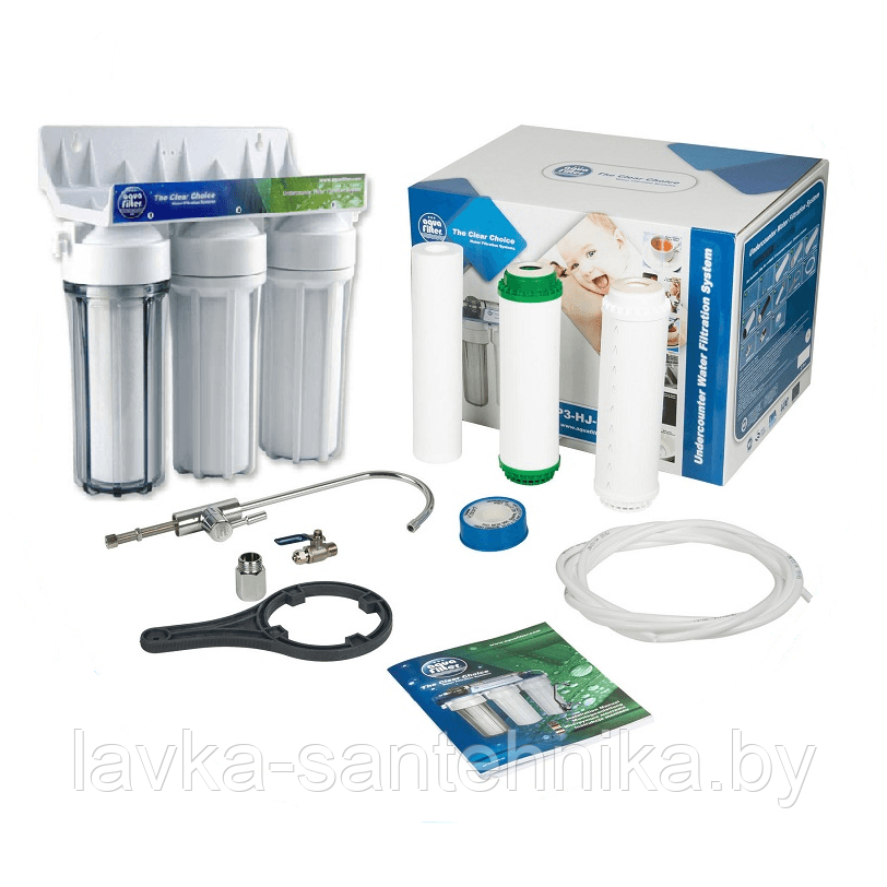 Система проточной очистки воды Aquafilter FP3-K1 - фото 2 - id-p150156092