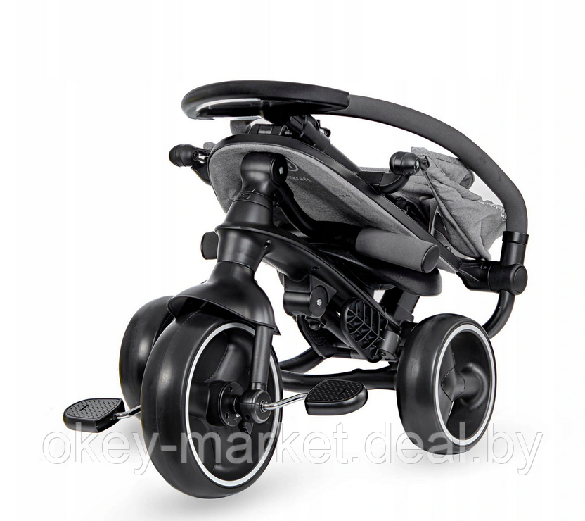 Детский трехколесный велосипед Kinderkraft Jazz Grey - фото 7 - id-p150156192