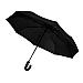 Автоматический противоштормовой зонт Конгресс ( черный/синий), фото 2