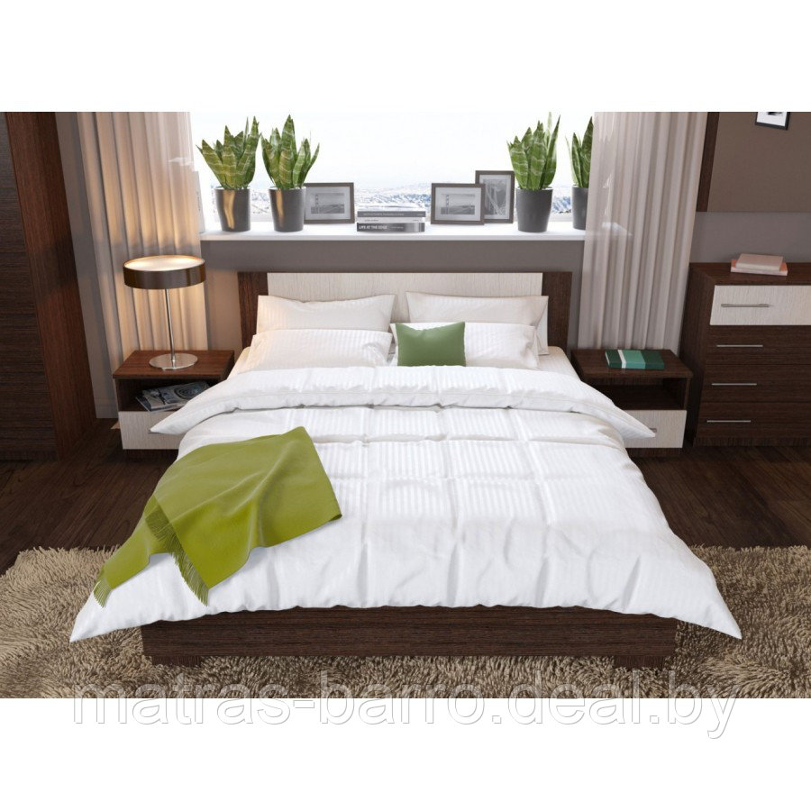 Кровать двуспальная Аврора-160 венге/дуб молочный - фото 2 - id-p150168062