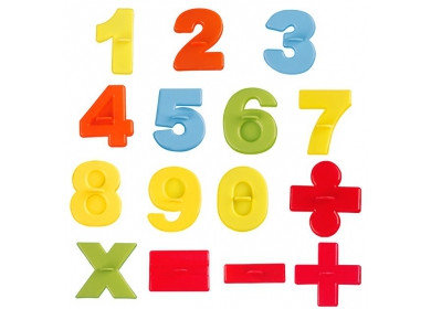 Формочки "цифры" для игры с кинетическим песком M017, фото 2
