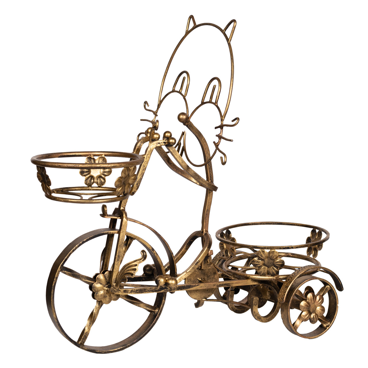 Цветочница Кот на Велосипеде
