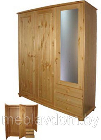 Шкаф трехдверный Фалько 2 МД-849-01 - фото 2 - id-p150189954