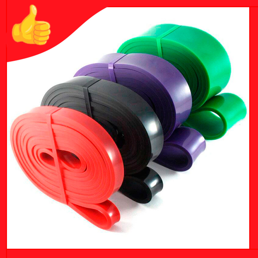 Набор профессиональных фитнес-резинок Resistance bands fitness sport 4 шт