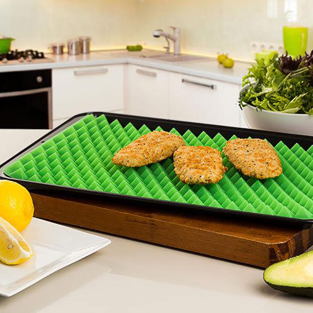 Коврик силиконовый для приготовления пищи (Healthy chef baking mat). - фото 4 - id-p150200748