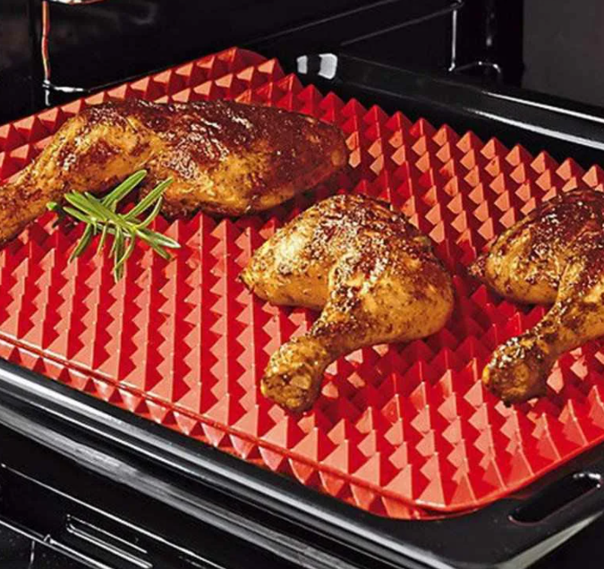 Коврик силиконовый для приготовления пищи (Healthy chef baking mat). - фото 7 - id-p150200748