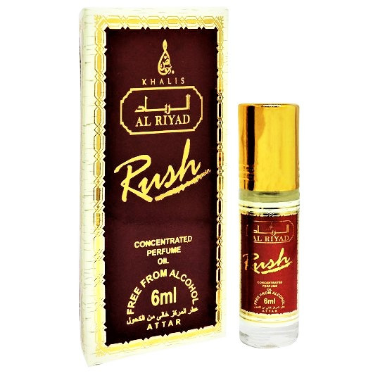 Арабские Масляные Духи Раш Al Rehab Rush, 6мл цветочные, пряные, древесные - фото 1 - id-p150201450