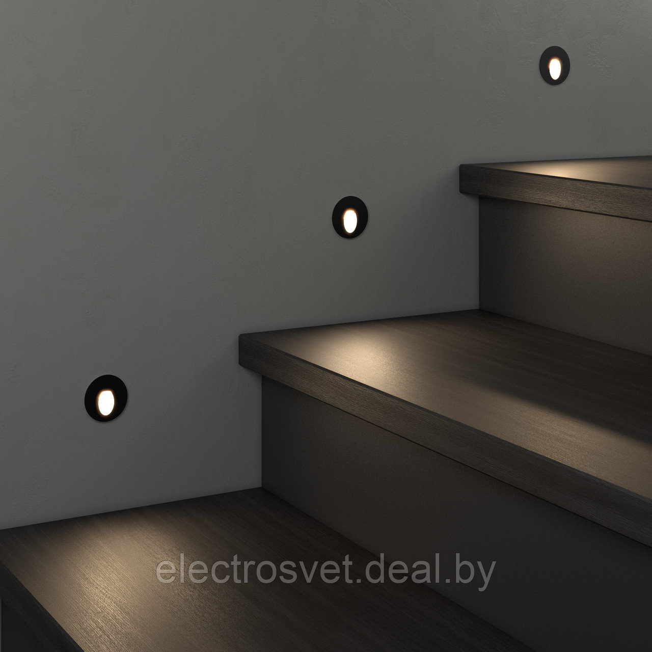Подсветка для лестниц и дорожек MRL LED 1101 чёрный - фото 2 - id-p150201814