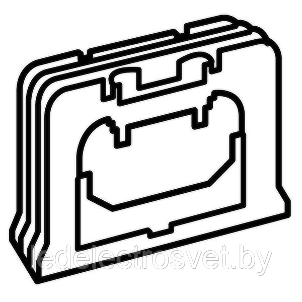Аксесуары для стыковки коробок накладного монтажа - фото 1 - id-p150151571
